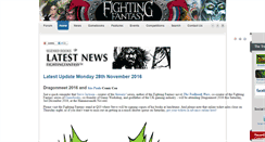 Desktop Screenshot of fightingfantasygamebooks.com