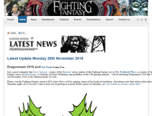 Tablet Screenshot of fightingfantasygamebooks.com